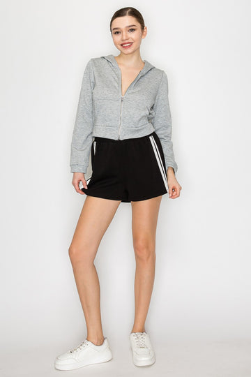 Side Stripe Knit Short