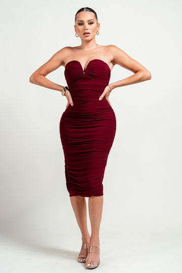 Mesh Tube Dress