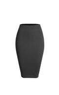 Ribbed High-Waist Band Skirt DYNAMIC FASHION