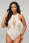 Front And Side Slash Bodysuit ANWND