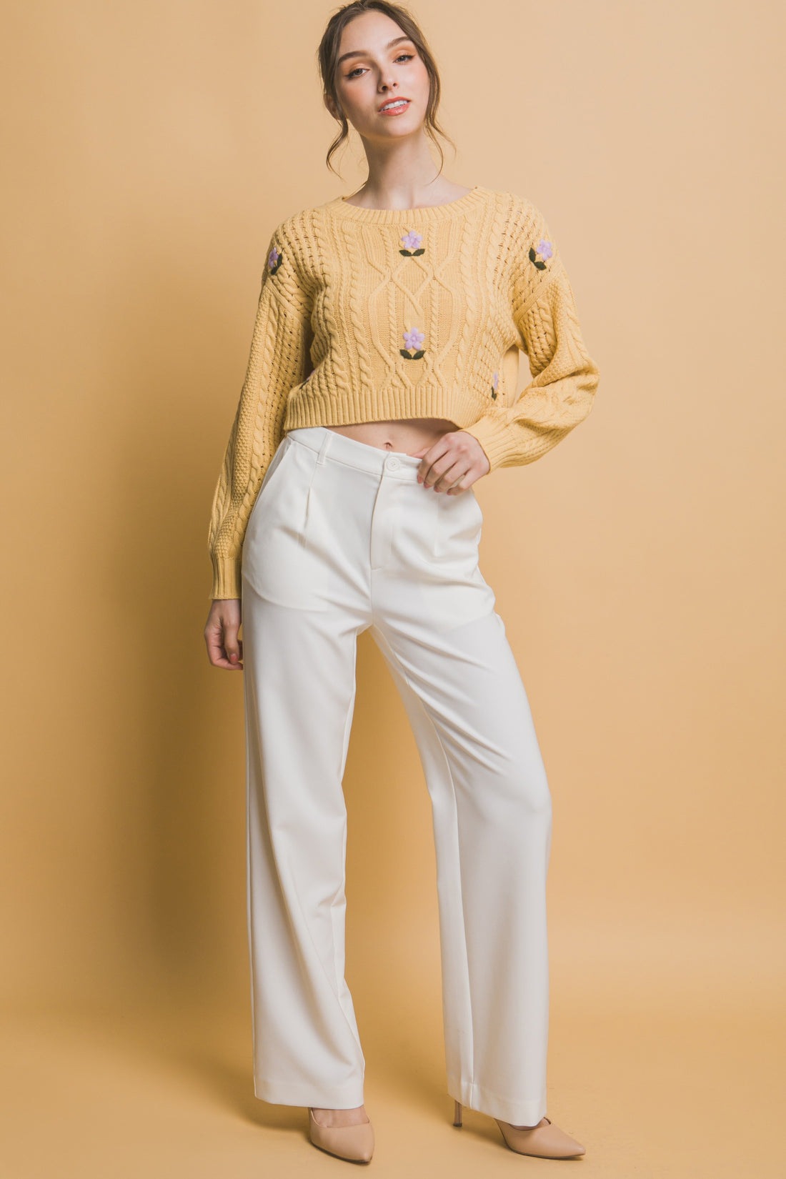 High Waisted Trouser Pant