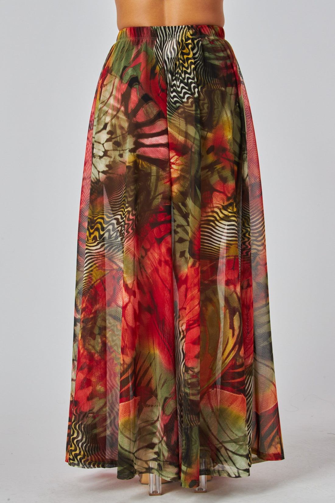 Mesh Cover Up Skirt