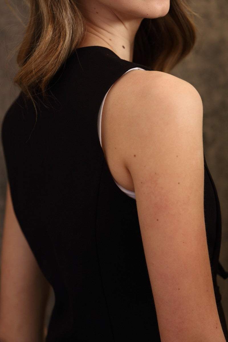 Bow Tie Front Vest