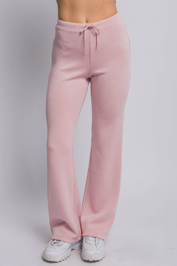 Low-rise Flare Leg Sweatpants