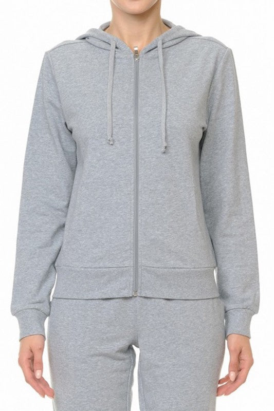 Zip Up Hoodie AMBIANCE APPAREL