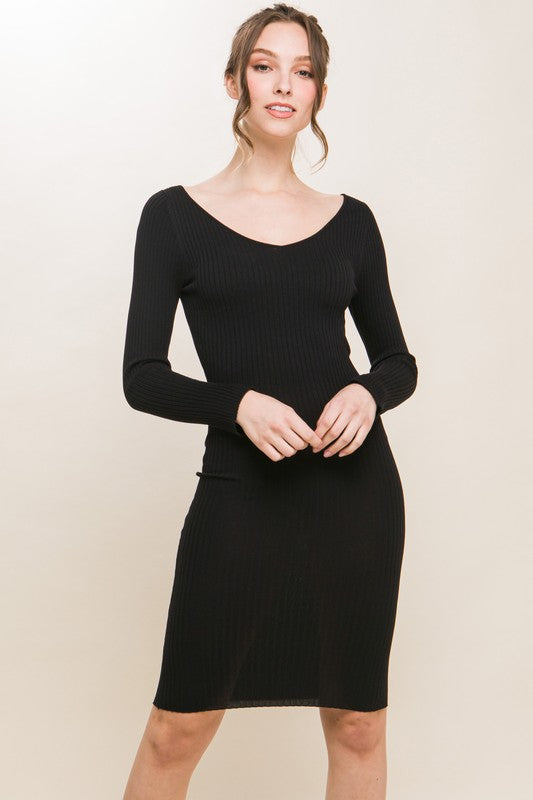 Knit Midi Dress STYLE MELODY, INC