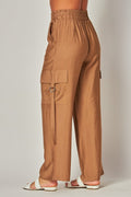 Linen Cargo Pants LOVE POEM