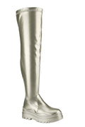 Lug Sole Thigh High Boots WEEBOO INTERNATIONAL INC.