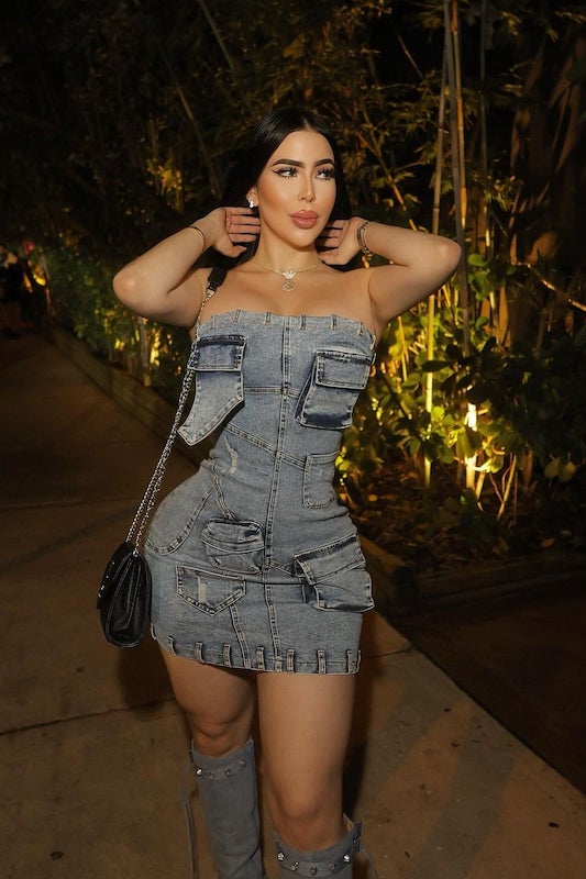 Denim Mini Dress