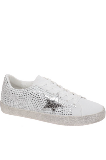 Rhinestone Star Sneakers OLEM