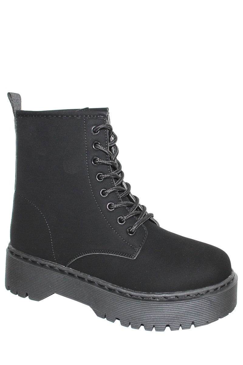 Low Chunky Ankle Booties SHOE MAGNATE INC