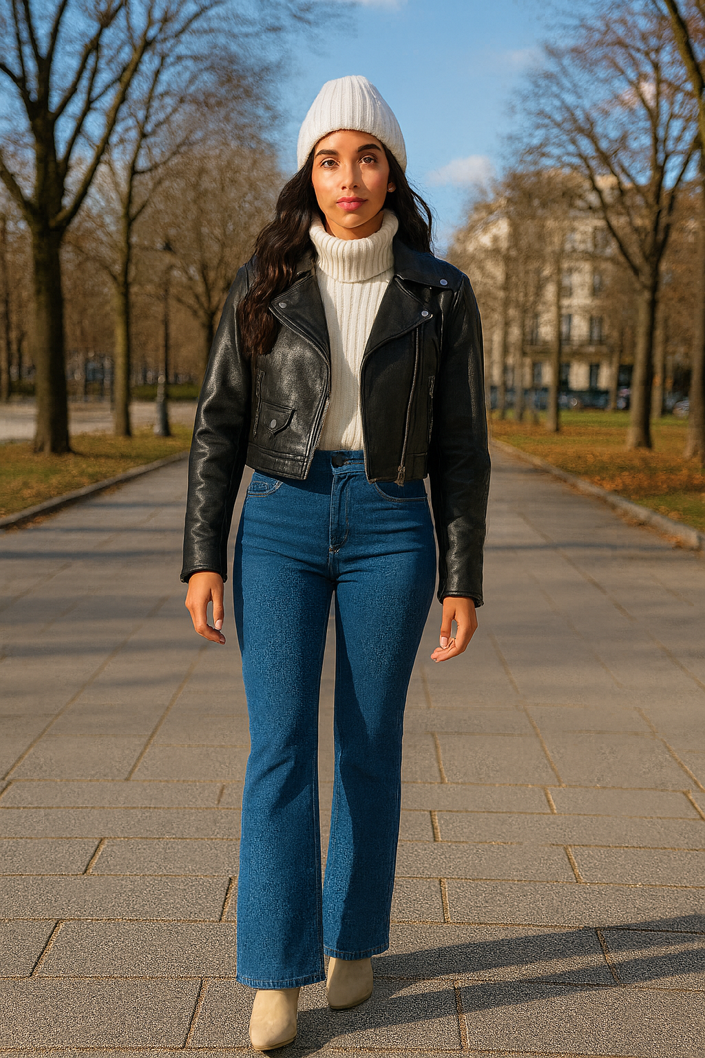 Flare Denim Pant
