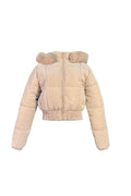 Puffed Fur Hoodie Jacket shopiris