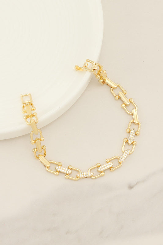 Crystal Link Bracelet