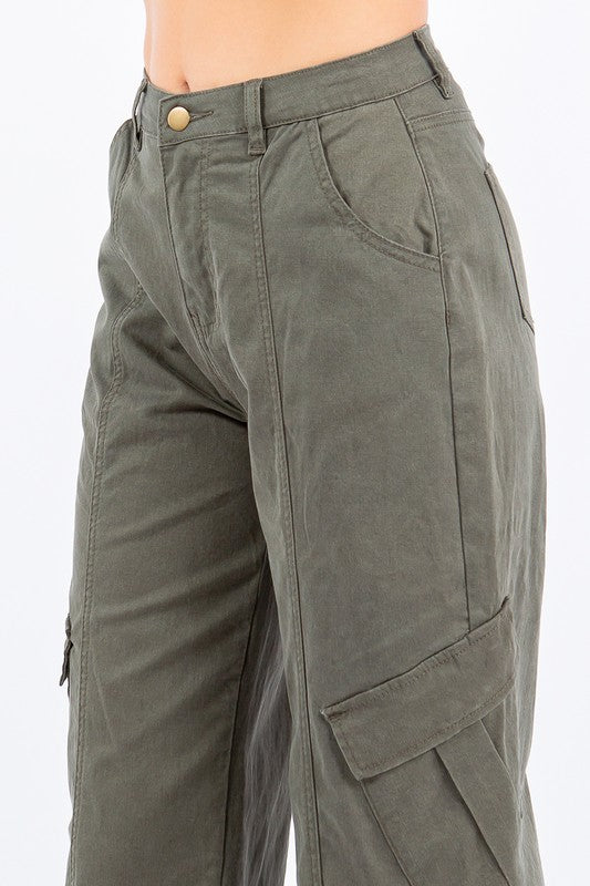 Multi Pocket Cargo Pants AMERICAN BAZI