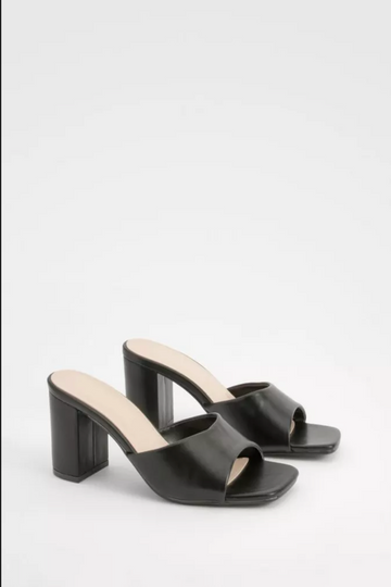 Square Toe Mule Sandal