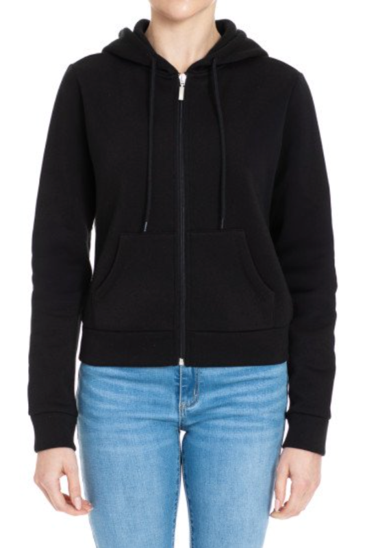 Fleece Jacket With Hoodie