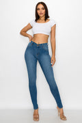 High Rise Skinny 2 Pocket Jeans ENCORE JEANS.CORP