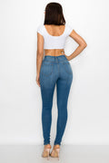 High Rise Skinny 2 Pocket Jeans ENCORE JEANS.CORP