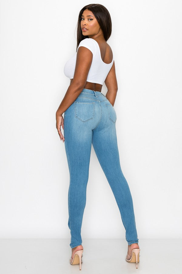 Classic High Rise Skinny Jeans ENCORE JEANS.CORP