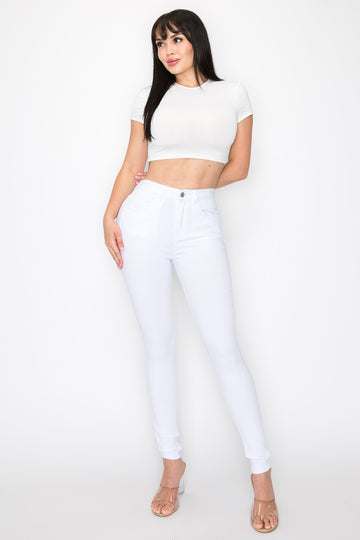 High Rise Skinny Pants