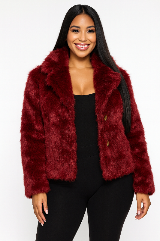 Glam Faux Fur Coat