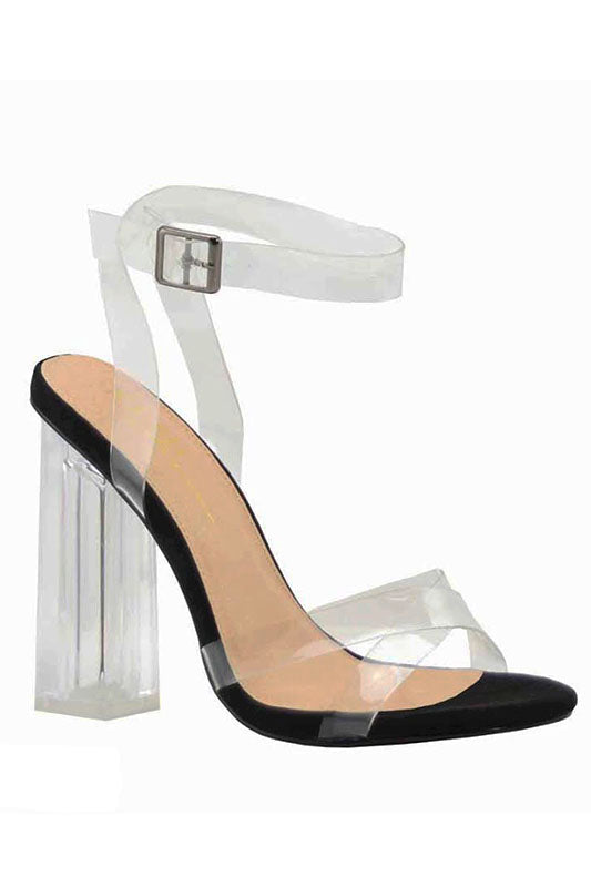 Chunky Lucite Heel OLI J INC