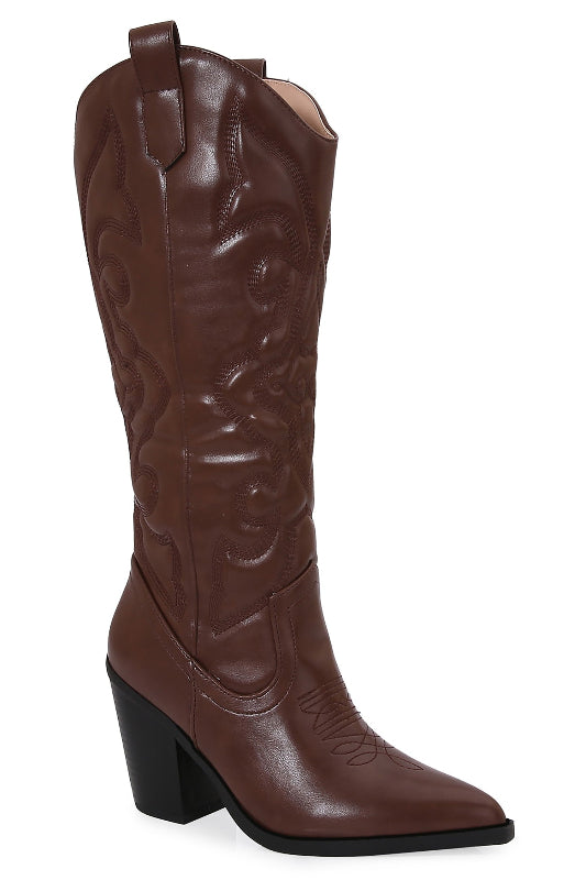 Western, Knee Boot