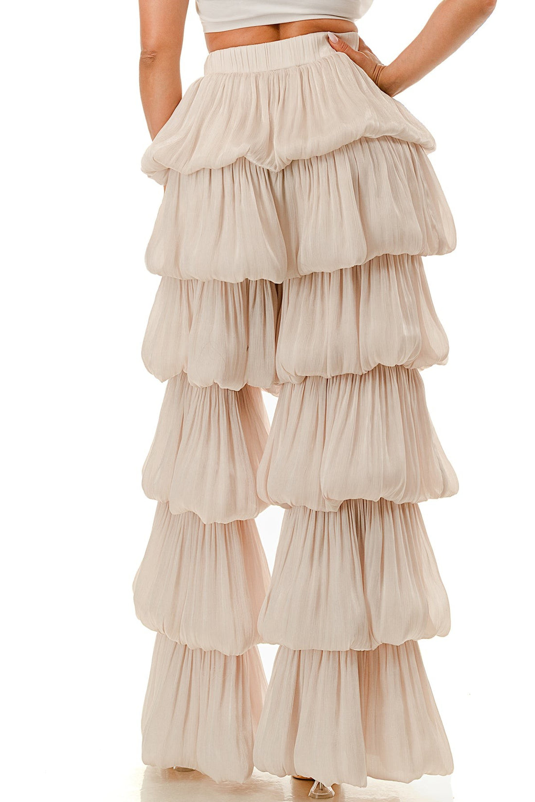 Tiered Flair Pants