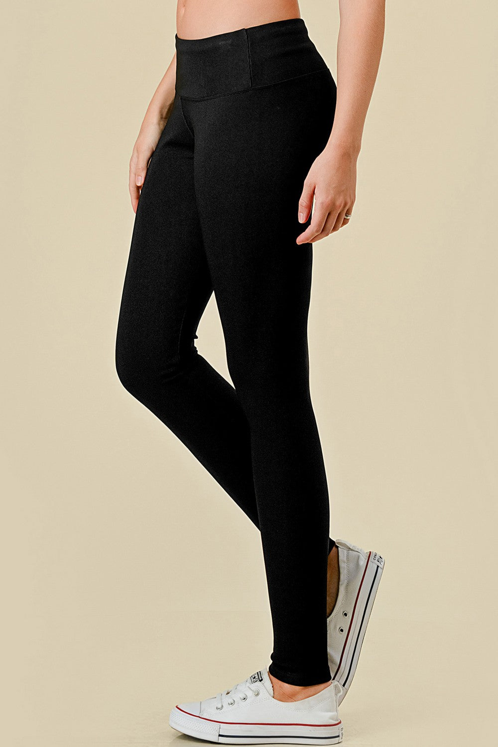 Ribbed Slim Pants