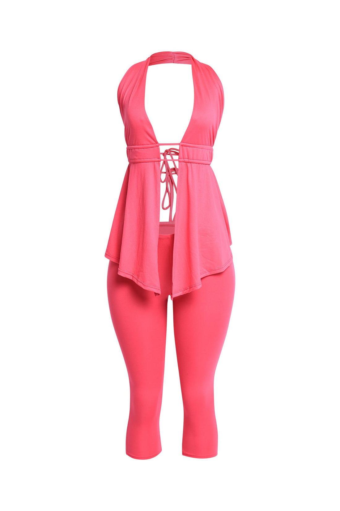 Halter Top and Capri Set
