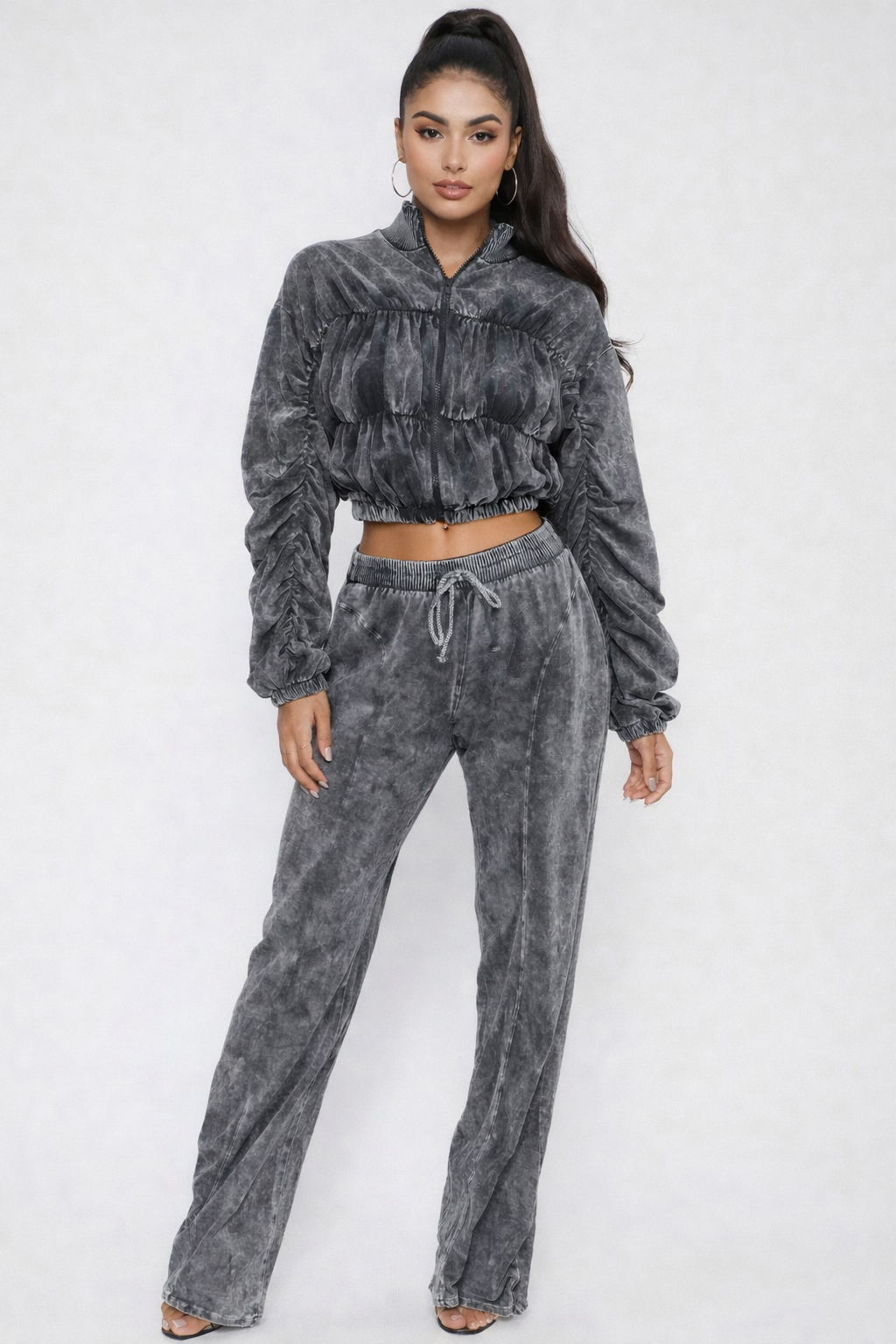 Perfect for females looking for stylish long sleeve pants and a jacket