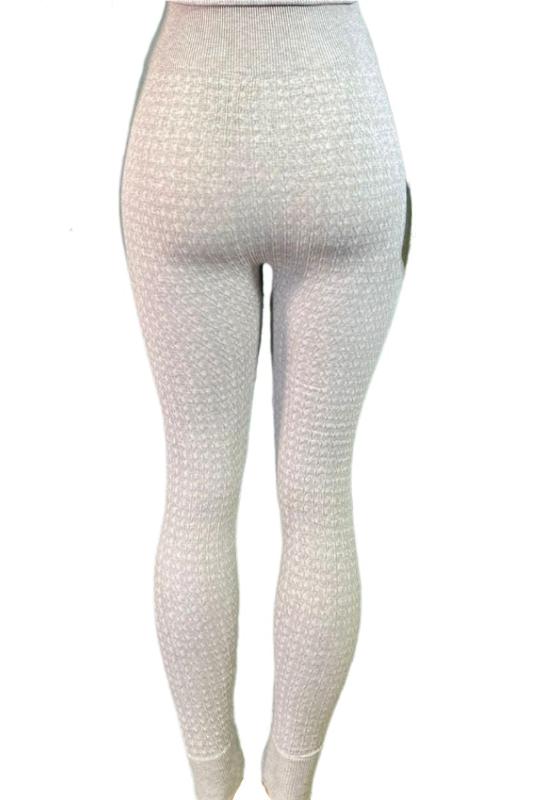 High Rise Knit Leggings EHL IMPORTS