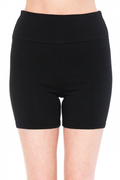 High Waist Knit Bike Short AMBIANCE APPAREL