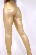 Metallic Skinny Pants JC & JQ INC